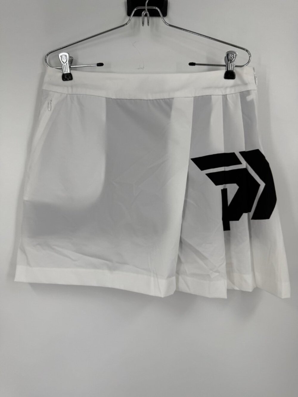Women’s PXG Golf Big Logo Pleated Skirt White  Size Medium